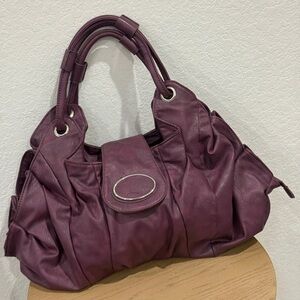 Sotto Hobo Elegant Purple Shoulder Bag